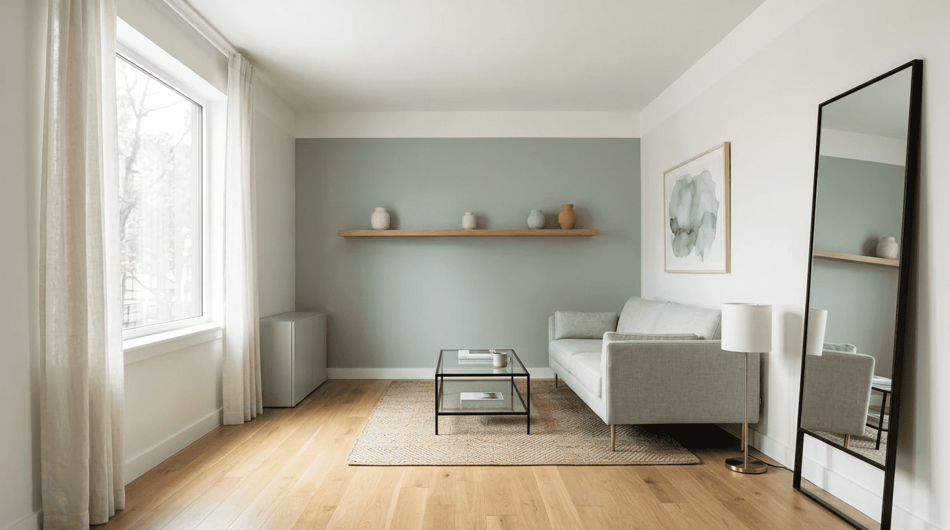 Qué colores utilizar para que una habitación pequeña parezca más grande y luminosa